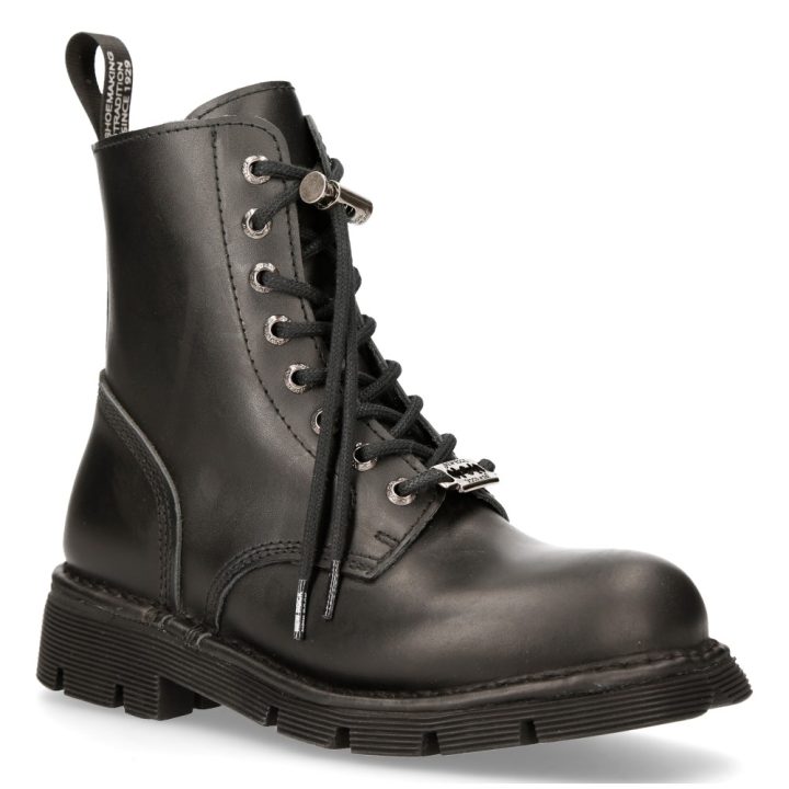 Bottines Noir New Rock M-NEWMILI084N-S59 – Image 3