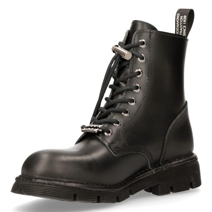 Bottines Noir New Rock M-NEWMILI084N-S59 – Image 5