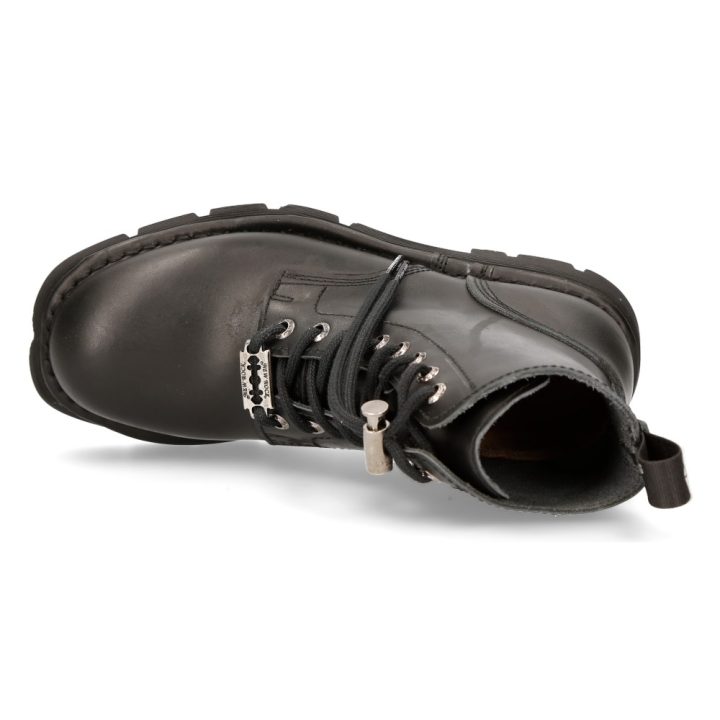 Bottines Noir New Rock M-NEWMILI084N-S59 – Image 8