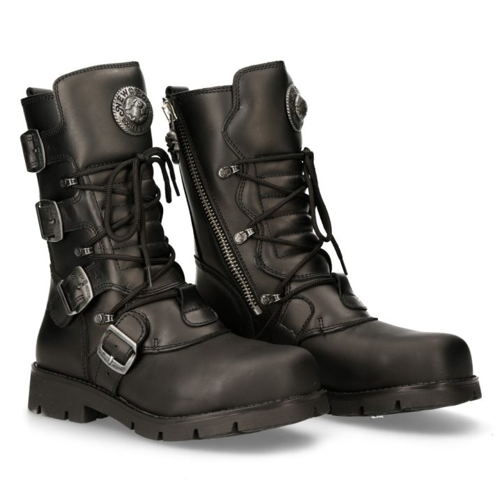 Bottes Noir New Rock M-RANGER373-C1