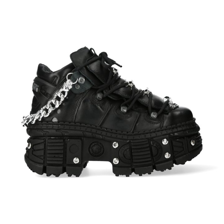 Bottines Noir New Rock M-WALL216-C2 – Image 2