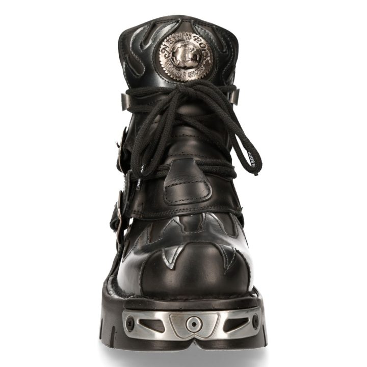 Bottines Acier, Noir New Rock M-288-S2 – Image 4