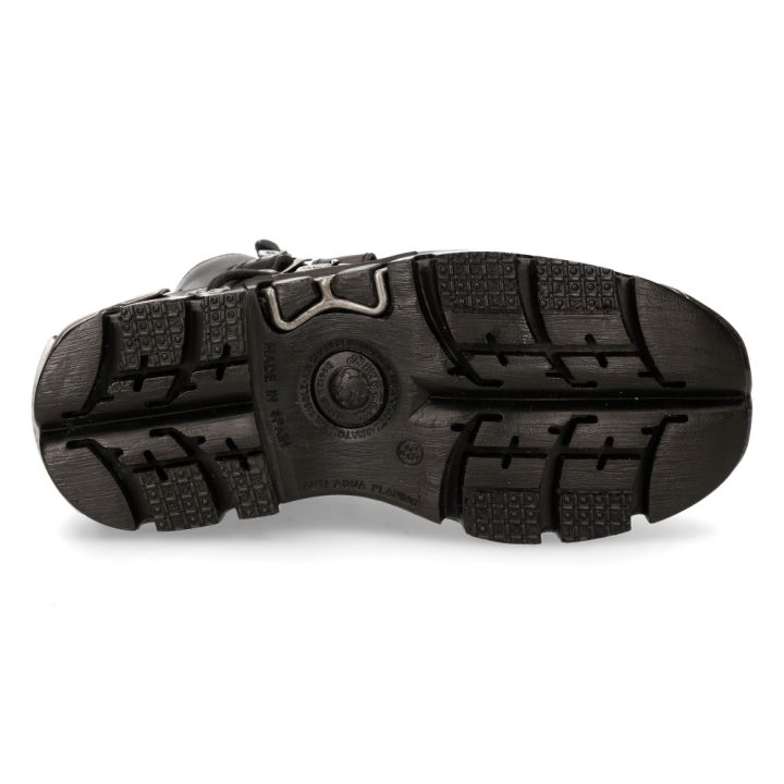 Bottines Acier, Noir New Rock M-288-S2 – Image 7