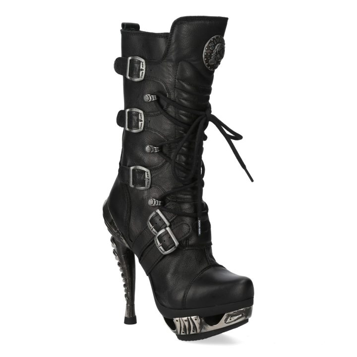 Bottes Noir New Rock M-PUNK001-C83 – Image 3