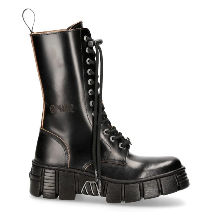 Bottines Noir New Rock M-WALL027N-C3 – Image 2