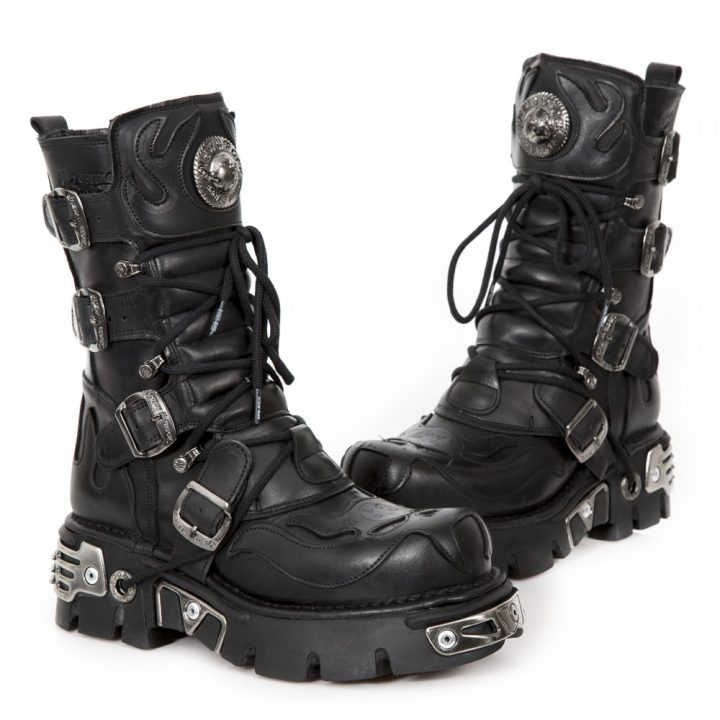 Bottes Noir New Rock M-107-C7 – Image 8