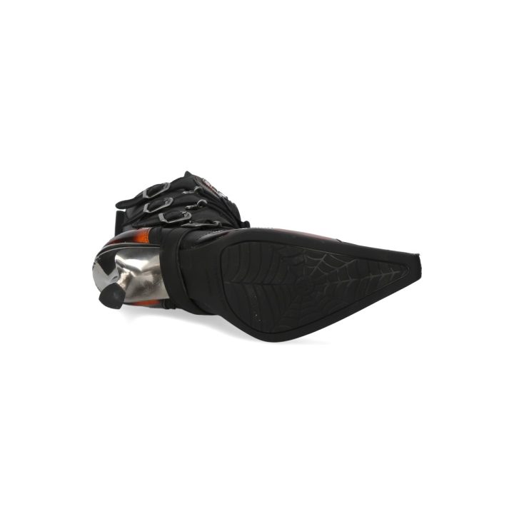 Bottes Noir, Orange New Rock M-9591-S1 – Image 8