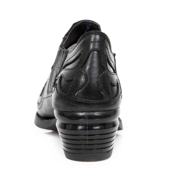 Chaussures Noir, Rouge New Rock M-WST075-C6-1 – Image 6