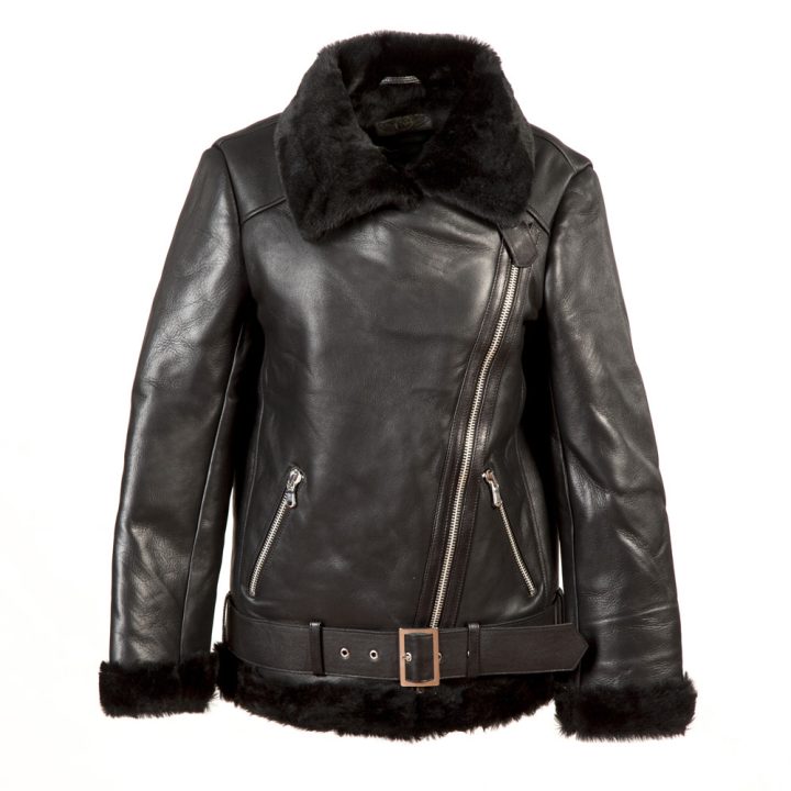W-NRLWJ013-S1  HEIDI BLACK LADIES JACKET – Image 4