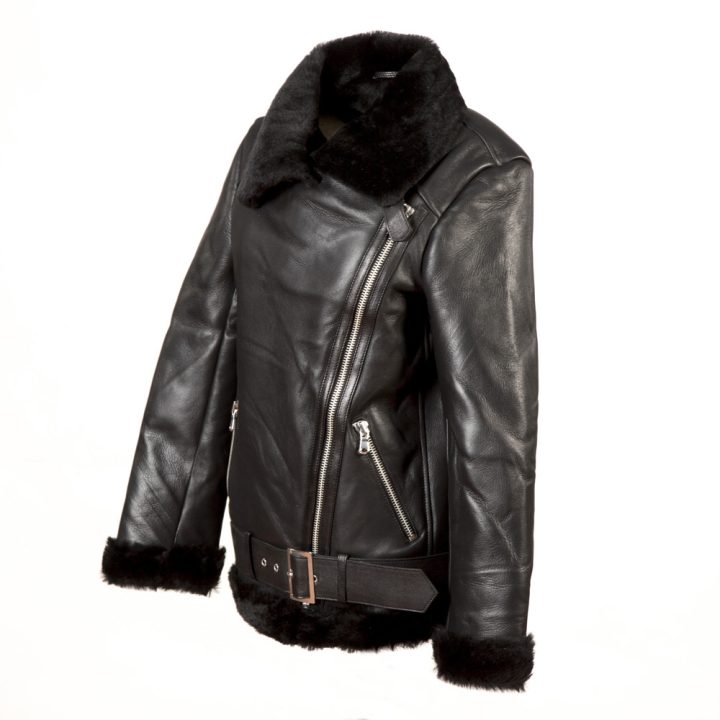 W-NRLWJ013-S1  HEIDI BLACK LADIES JACKET – Image 5