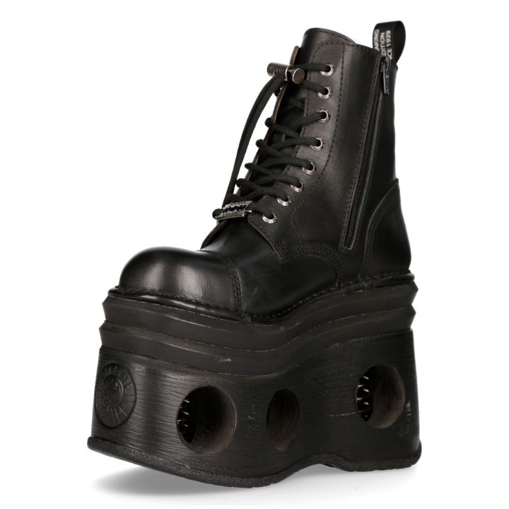 Bottines Noir New Rock M.MILI083CCT-C3 – Image 5