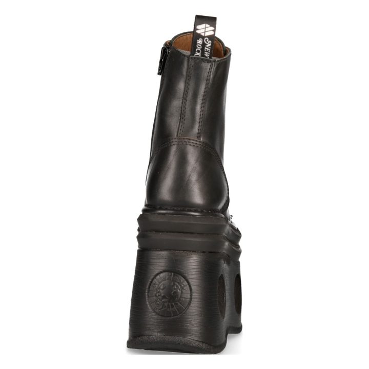 Bottines Noir New Rock M.MILI083CCT-C3 – Image 6