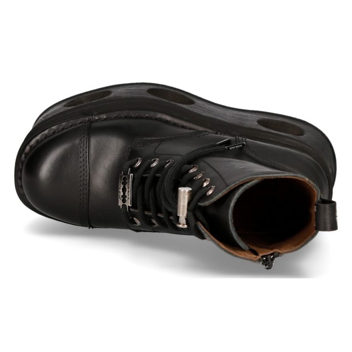 Bottines Noir New Rock M.MILI083CCT-C3 – Image 8