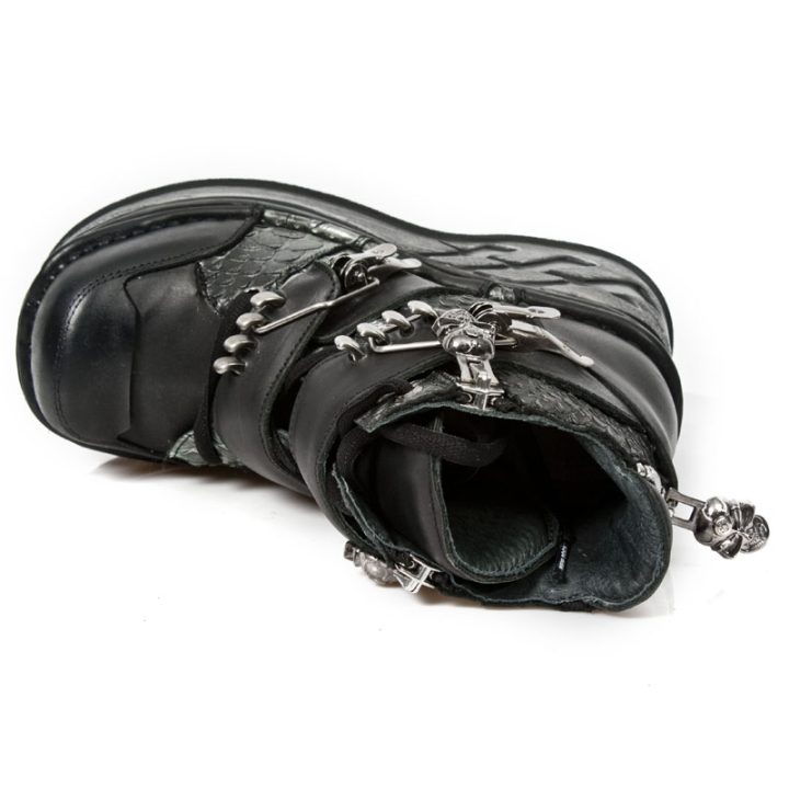 M.SP0003-C3 ITALI NEGRO SERPENTE MAKI ACERO NEOCUA SPORT – Image 8