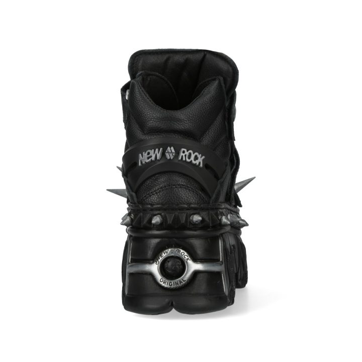 Bottines Noir New Rock M-WALL285P-C3 Spikes – Image 4
