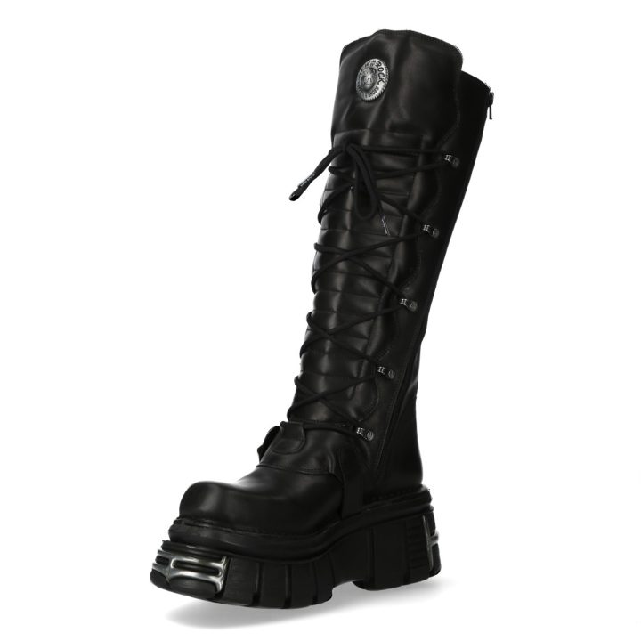 'Bottes hautes' Noir New Rock  M-272-C60 – Image 5
