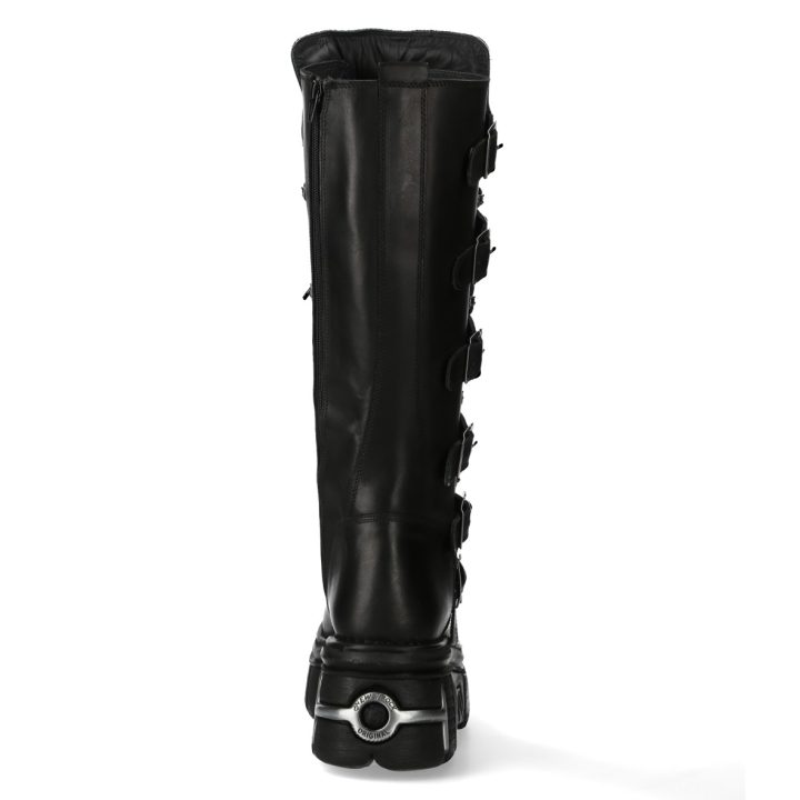 'Bottes hautes' Noir New Rock  M-272-C60 – Image 6
