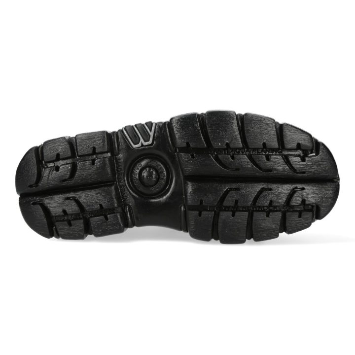 Bottines Noir Crack New Rock M-120N-C99 – Image 9