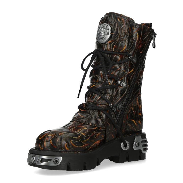 Bottes Acier, Noir M-591-C62 PLACA FUEGO PULIK FUEGO – Image 5