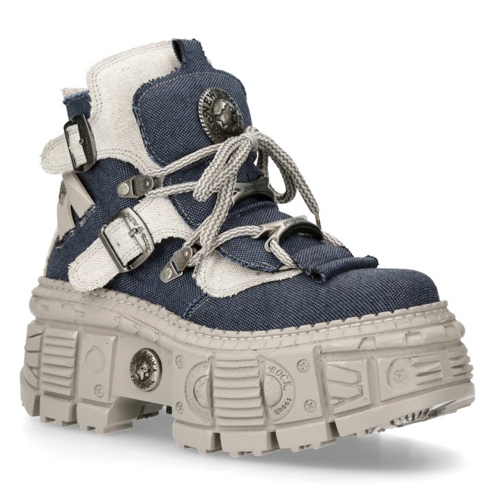 Chaussures vegan M-WALL052-V6 Marine – Image 3