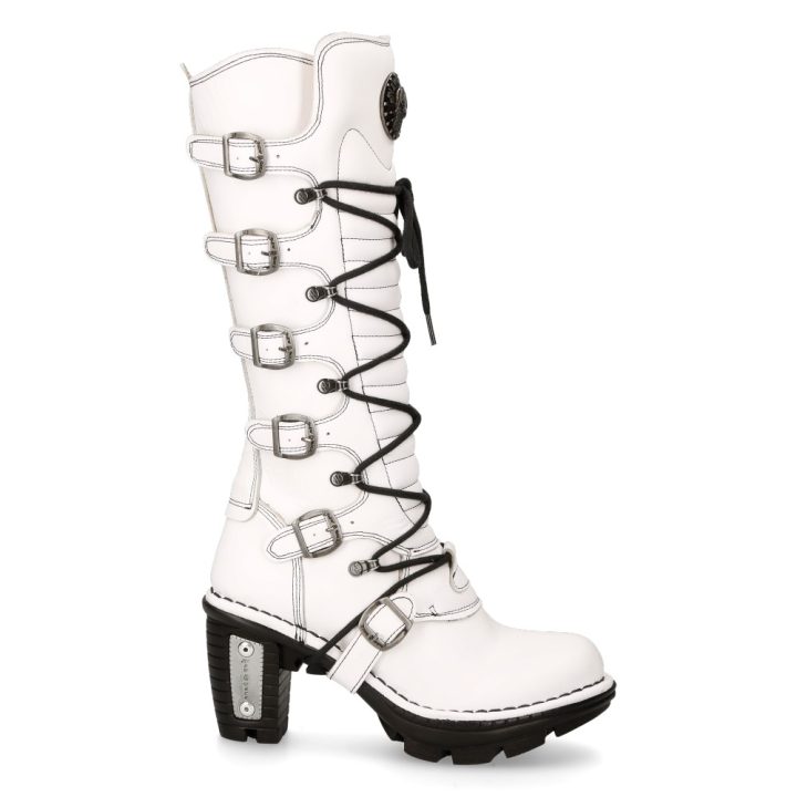 'Bottes hautes Blanches New Rock M.NEOTR014-C4 NAPA BLANCA – Image 3