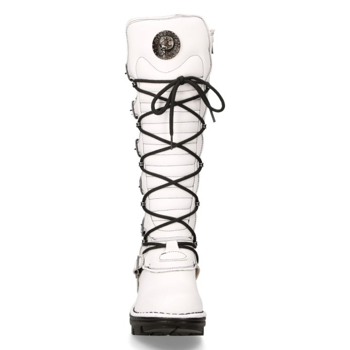 'Bottes hautes Blanches New Rock M.NEOTR014-C4 NAPA BLANCA – Image 2
