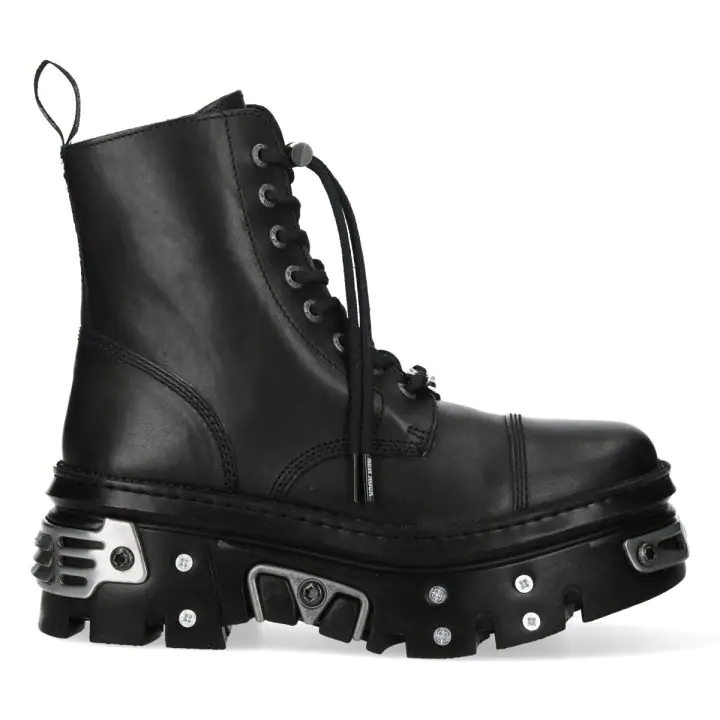Bottines Noir New Rock M-WALL083CCT-S13 – Image 2