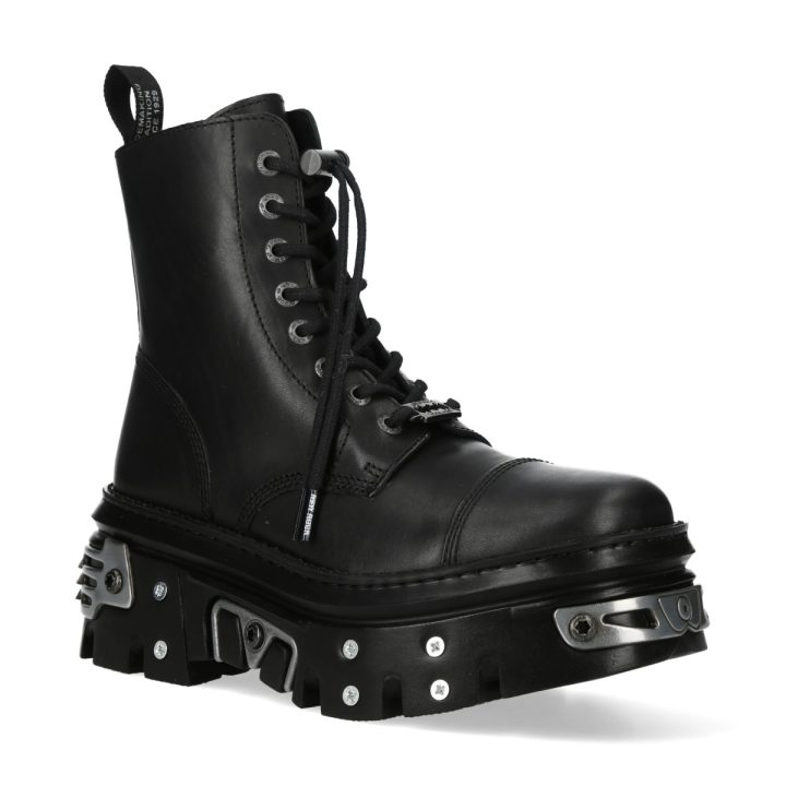 Bottines Noir New Rock M-WALL083CCT-S13 – Image 3