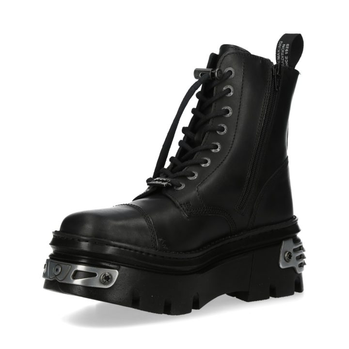 Bottines Noir New Rock M-WALL083CCT-S13 – Image 5