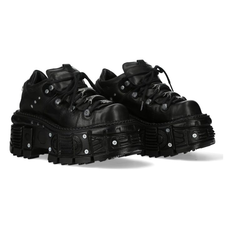 Bottines Noir New Rock M-120NC-C4