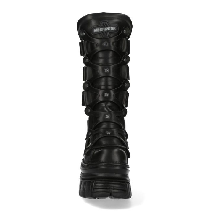 'Bottes hautes' Noir New Rock Paris  M-425-C4 – Image 4