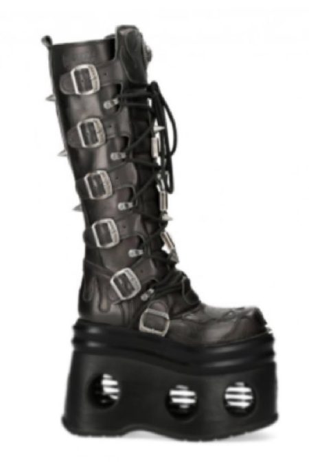 'Bottes hautes' Noir 161-c12 Série Limitée