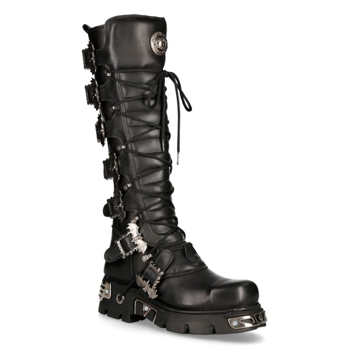 'Bottes hautes' Coquées Noir New Rock M-273MT-C2 – Image 3