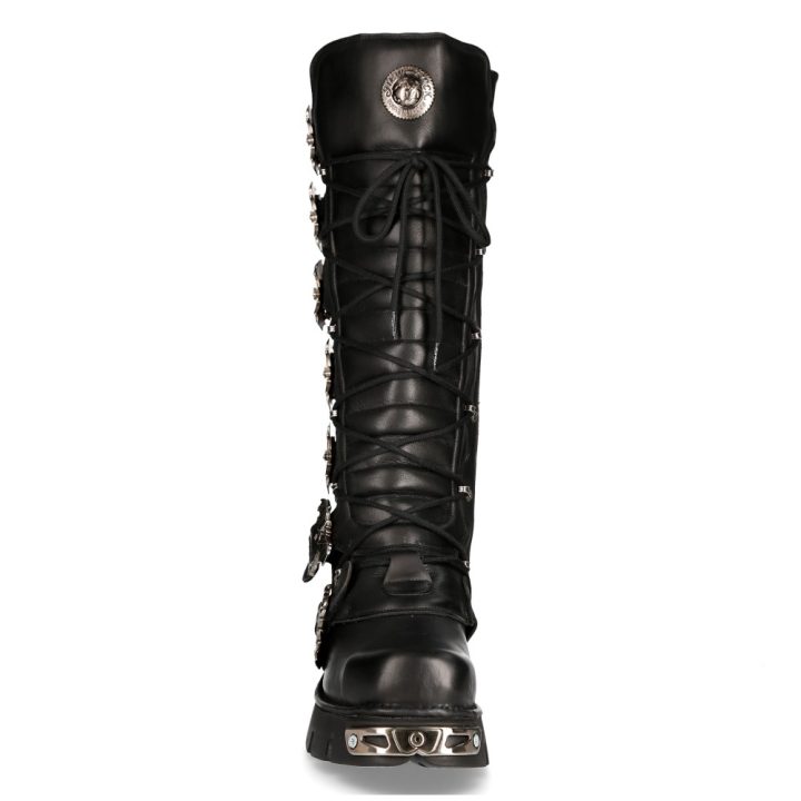 'Bottes hautes' Coquées Noir New Rock M-273MT-C2 – Image 4