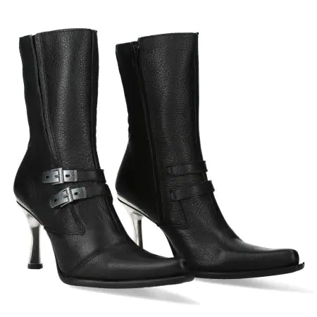 'Bottes hautes' Noir New Rock M-9037-C2