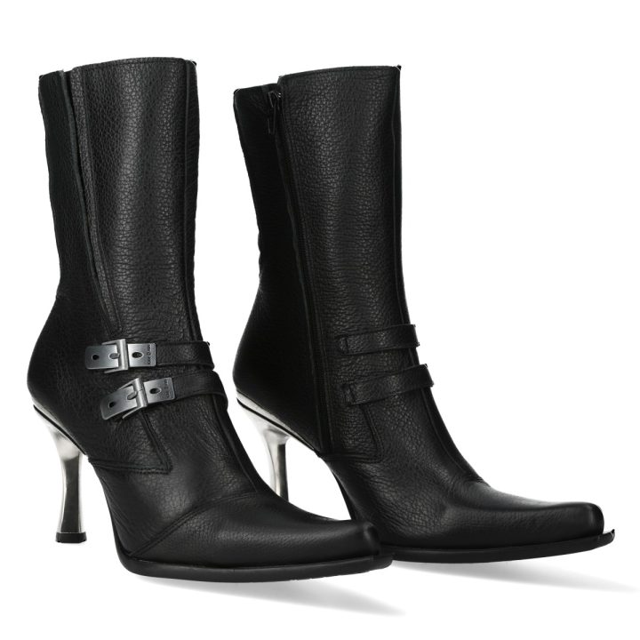 'Bottes hautes' Noir New Rock M-9037-C2