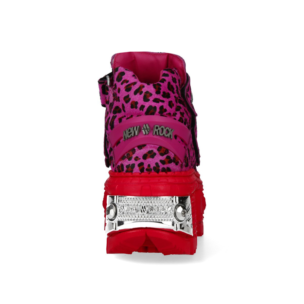 Bottines Rose Leopard New Rock M-WALL285-C6 – Image 7