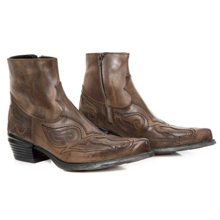 Bottines Noir New Rock M-WST004-S4