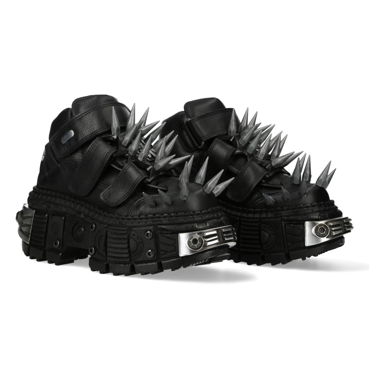 Bottines Noir New Rock M-WALL285P-C4 Spike – Image 2