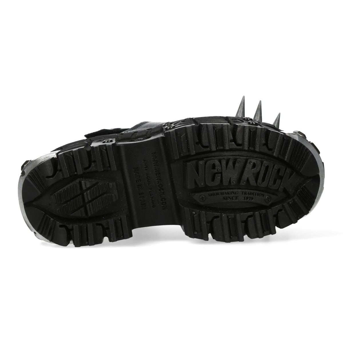 Bottines Noir New Rock M-WALL285P-C4 Spike – Image 8